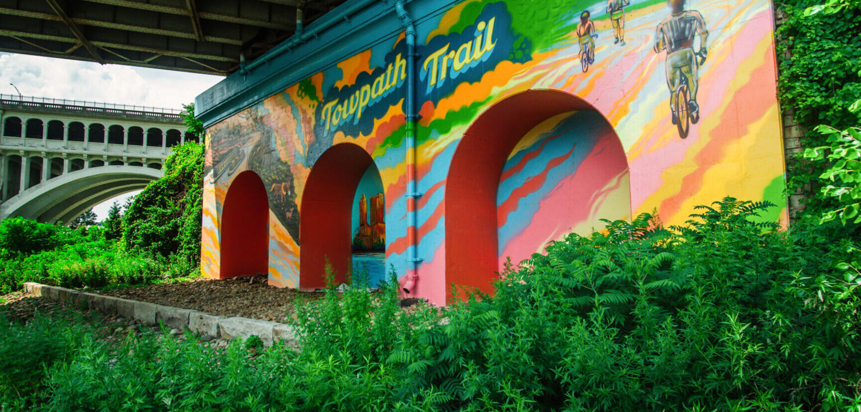 The Canal Basin Mural reading